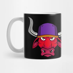 bulls hat Mug